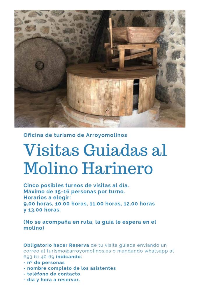 Imagen Visitas Guiadas al Molino Harinero