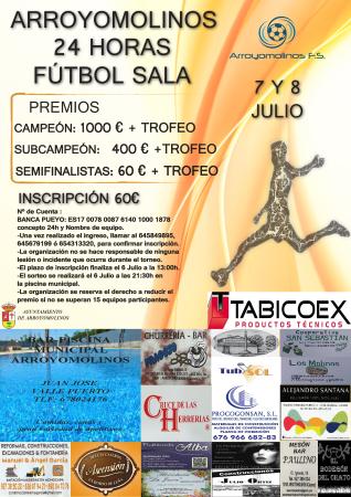 Imagen TORNEO 24 HORAS FUTBOL SALA