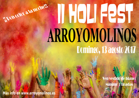 Imagen HOLI FEST ARROYOMOLINOS